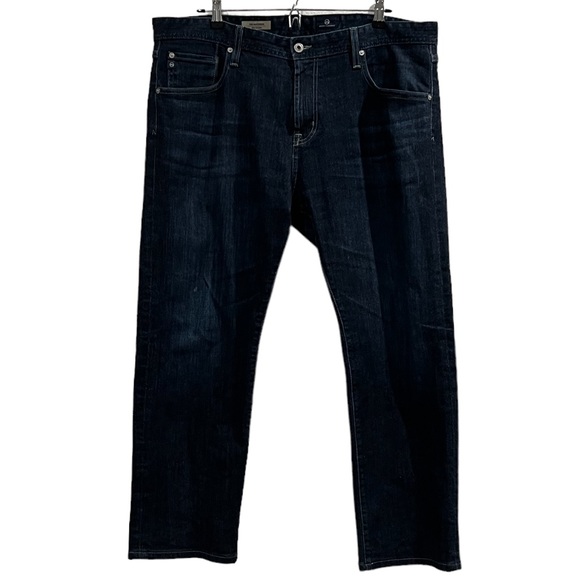 Ag Adriano Goldschmied Other - AG Adriano Goldschmied The Matchbox Slim Straight Size 38 X 34 jeans denim Blue